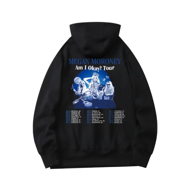 Am I Okay? Tour Hoodie – Black