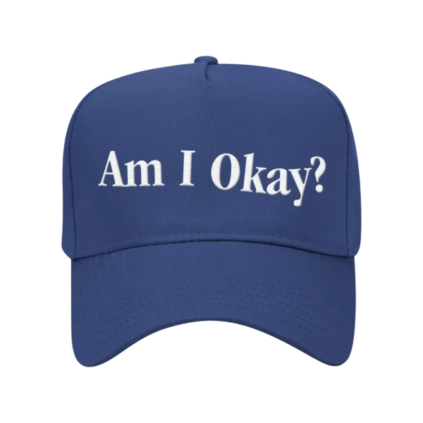 AM I OKAY? Blue Album Hat